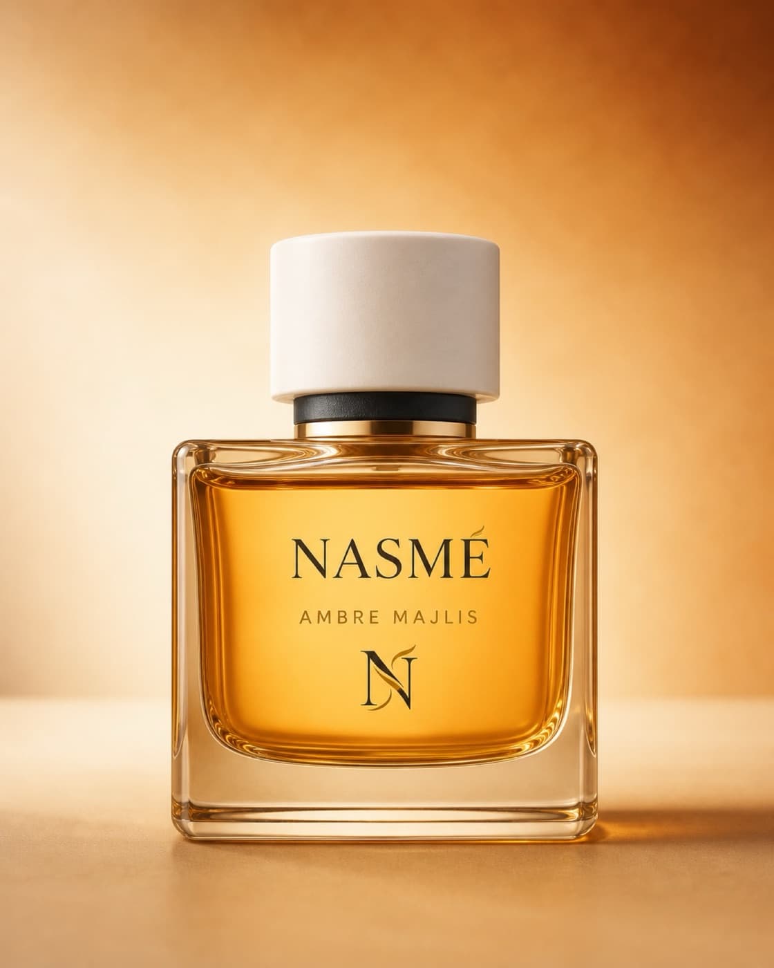 Ambre Sahra NASMÉ perfume bottle concept