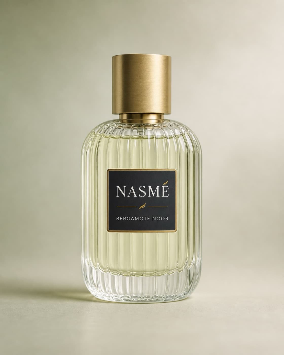 Bergamote Shams NASMÉ perfume bottle concept