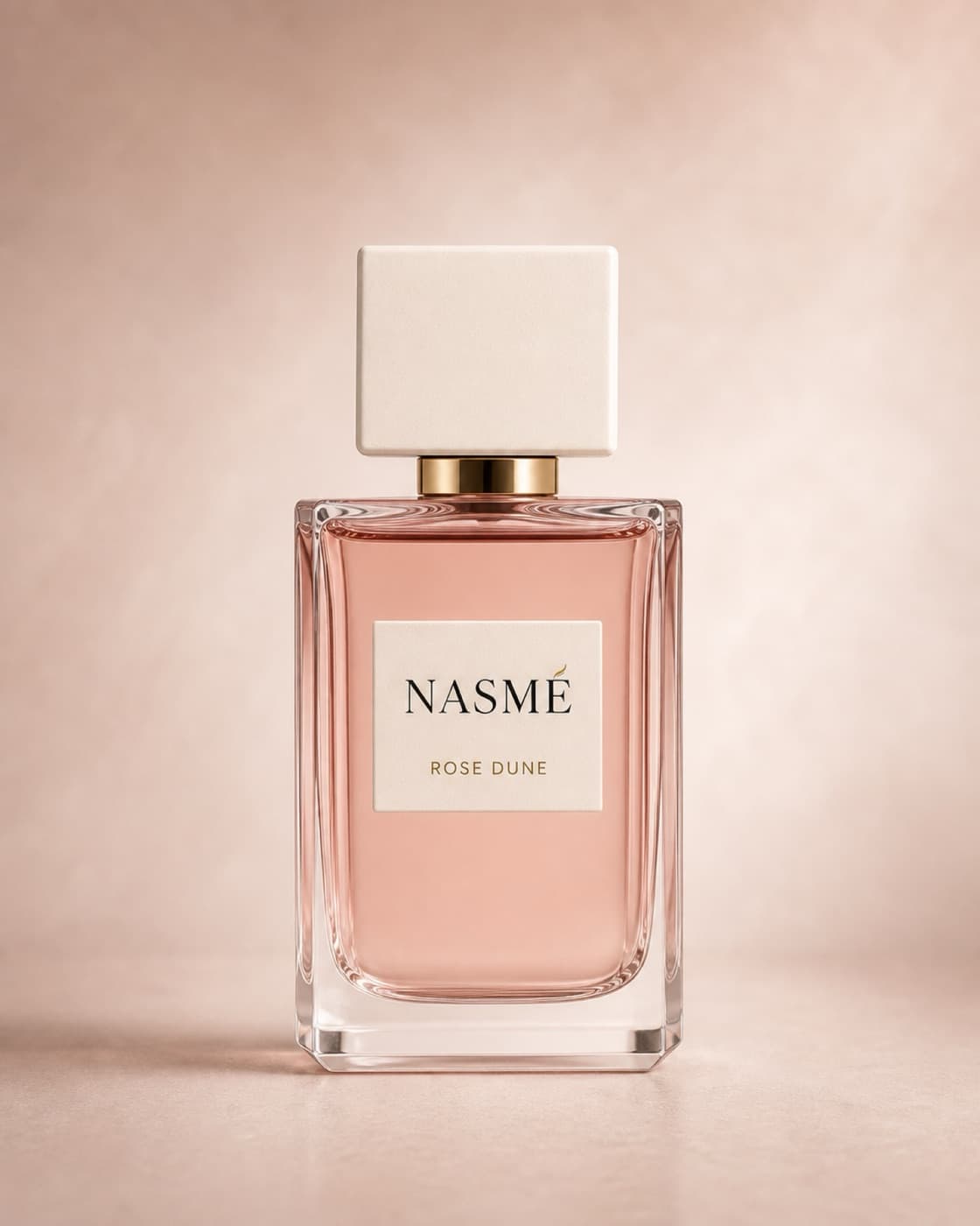 Rose Damas NASMÉ perfume bottle concept